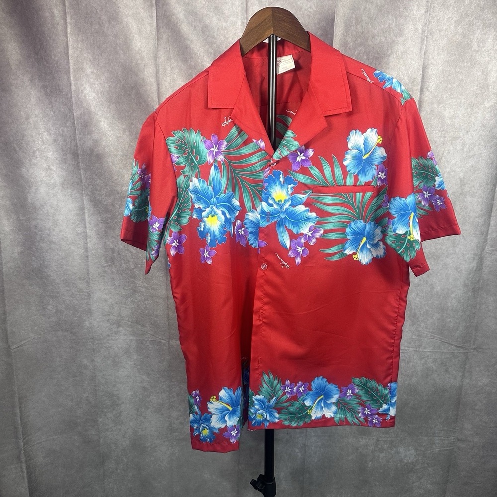 Kalena Fashions Of Hawaii Vintage Men's Shirt L/G